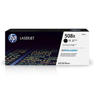 HP CF360X 508X High Yield Original LaserJet Toner Cartridge, Black, Single Pack