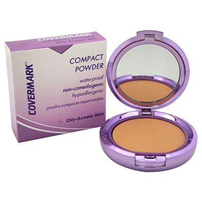Covermark pegadas de 4 compacto pó