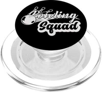 Bowling Squad Bowling Players Group Family Bowlers Team PopSockets PopGrip para MagSafe