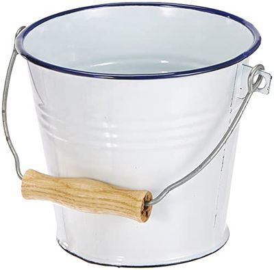 Ibili 903314 Seau Acier Blanc 14 cm