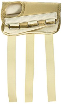 Rolyan D-Ring Wrist Braces, Comfort-Focused Wrist Brace for Carpal Tunnel Syndrome and Other Wrist Disorders: Non-Restrictive Design, Regular Length, Medium, Left, Beige