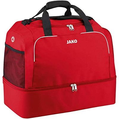 JAKO sportväska Classico med golvfack, 38 cm, 23 l, röd