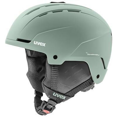uvex Stance, Casque de Ski, Adulte Unisexe, Oxid Green Matt, 51-55 cm