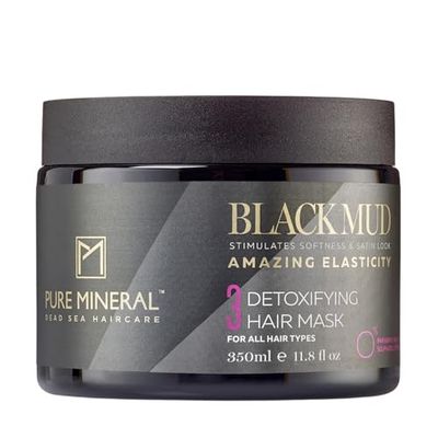 Pure Mineral - Maschera Capillare alla Fango del Mar Morto - Idratante, Purificante, Rivitalizzante - Senza siliconi, solfati, parabeni - 350ml