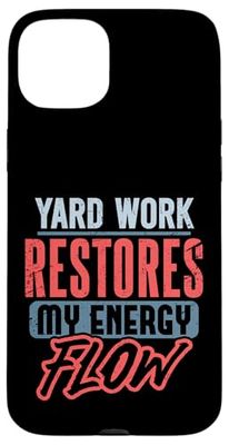 Yard Work Lover Lawn Care Gardening Landscaping Case for iPhone 15 Plus