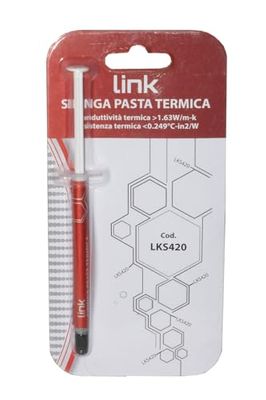LINK Pasta térmica conductora para desintegradores 1 gramo en jeringa con espátula