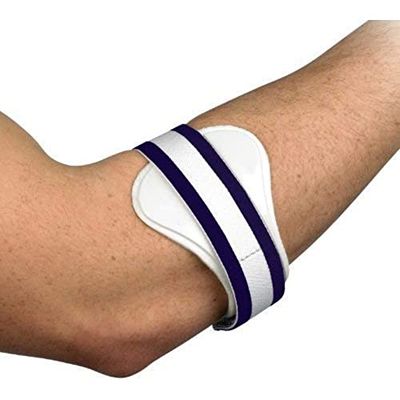 Performance Health Epicondylitis Elbow Clasp, Relieves Medial and Lateral Epicondylitis, Provides Targeted Compression, Ideal for Active Individuals, Small