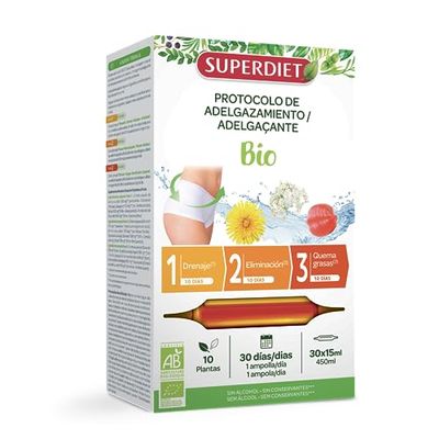Superdiet Protocolo Adelgazante - 30 Ampollas