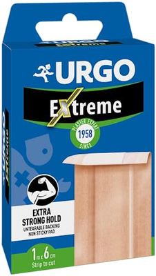 Urgo - EXTREME PIASTRA - Cerotto ritagliabile per proteggere le ferite superficiali - 1 m x 6 cm