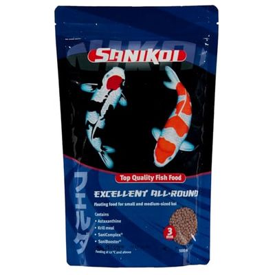Sanikoi Nourriture pour Poisson 3 mm 3 l