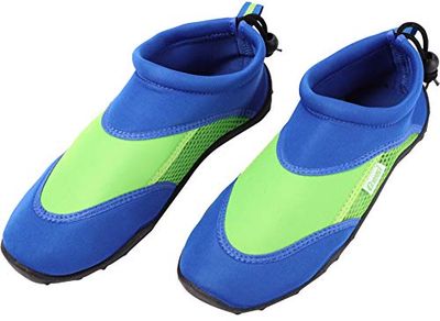Cressi Coral Shoes Chaussons pour Sport Aquatique Adulte Unisexe, Bleu/Lime, 46