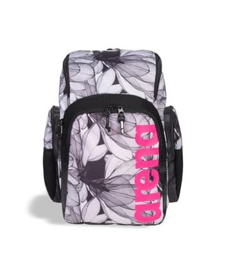 ARENA Spiky III Backpack 35 - Zaino unisex da viaggio, sport e palestra, per attrezzatura, allenamento, borsa per nuotatori, 35 litri, grigio (Seabed)