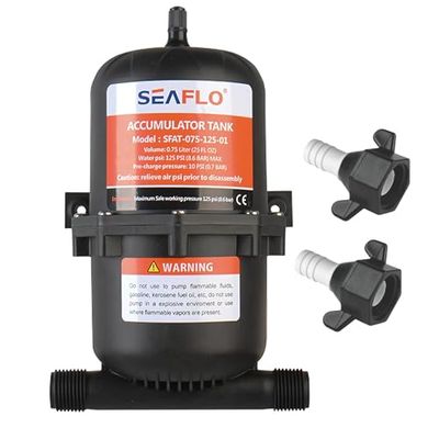 Seaflo Drukopslagcontainer 0,75/1,0 liter