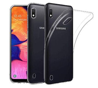 NOVAGO Beschermhoes compatibel met Samsung Galaxy A10 A105 (transparant)