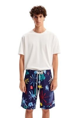Desigual Herr Bañador_calipso boardshorts, blå, XL