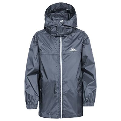 Trespass Packup – Giacca Ripiegabile, Bambino, Packup, Flint
