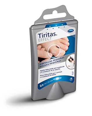 Effect pleisters, kleine blaren: hydrocolloïde verband, blaarvorming op tenen en vingers; schoenen of handschoenen; 6 stuks