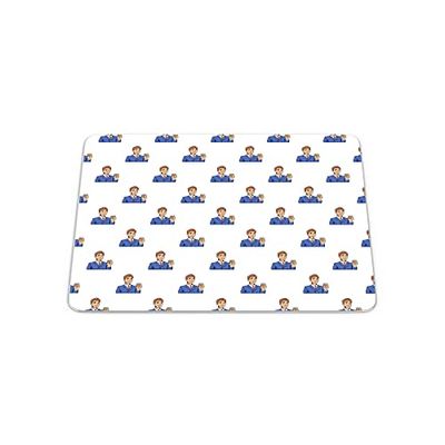 Bonamaison, Pop Art Digital Print Rectangle Mouse Mat, Non-slip Base, Office and Home, Size: 22x18cm