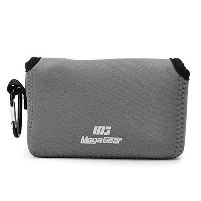 MegaGear MG1898 Ultra Light Neoprene Camera Case compatible with Fujifilm X100V - Gray
