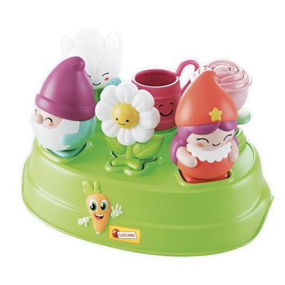 Lisciani - CAROTINA BABY Edu Formas - Duendes y Flores - Juego educativo bebés 10m+ - Formas y colores - 6 personajes - Desarrollo lógico - Juegos sensoriales - Motricidad fina