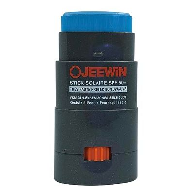 JEEWIN - Stick protezione solare per viso e labbra, UPF50+, 12 g, Blu L'imballaggio può variare