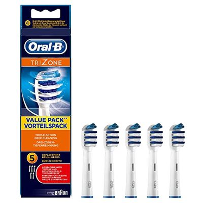 Oral-B - Trizone EB30 pour Brosses à Dents Electriques Pack de 5 Brossettes