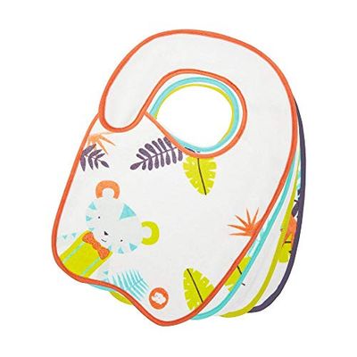 Bebeconfort Jungle Vibes Bavoirs Bébé T1/T2 Lot de 5