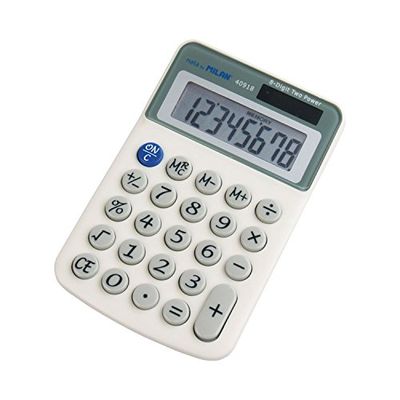 MILAN 40918BL Blister calculatrice 8 chiffres