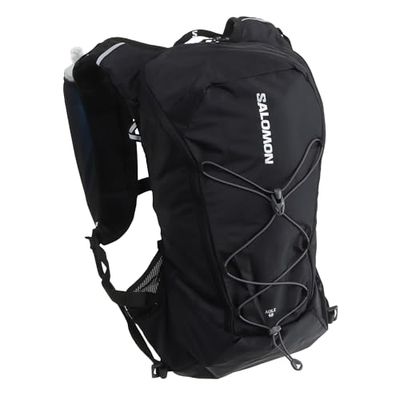 Salomon Agile 12 Hydratievest, uniseks, trailrunning wandelen, MTB, dynamisch draagcomfort, snelle toegang, veelzijdig inzetbaar, zwart