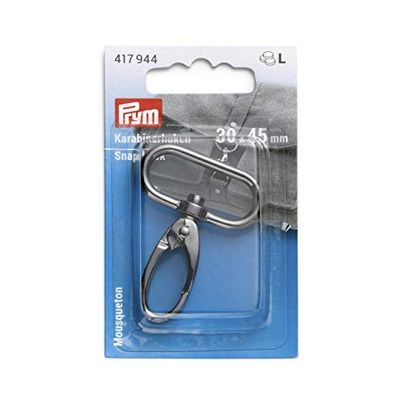 Prym 417944-1 Moschettone, Lega di Zinco, Canna di Fucile, 30 x 40 mm