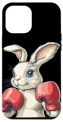 Red Boxing Gloves and Cute Bunny Costume Case for iPhone 12 Pro Max