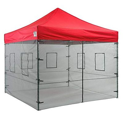 Impacto marquesinas 10 "Vendedor Alimentos Malla Paredes Pared Lateral toldo Paredes de Kit (Solo)
