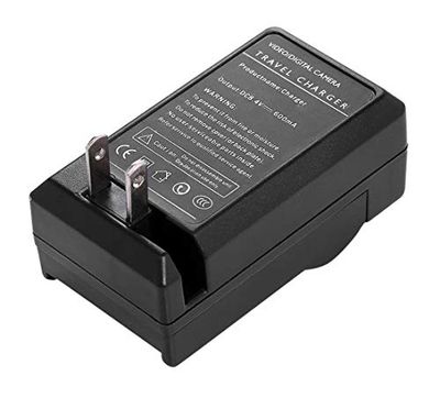 Amsahr CH-PANBLD10-1CT Numérique Remplacement Caméra/Caméscope Mini Batterie Voyage Chargeur pour Panasonic Dmw-Bld10/Dmw-Bld10E/Dmw-Bld10Pp Gris