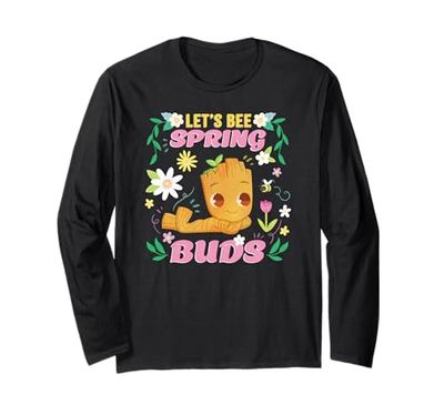 Marvel Let's Bee Spring Buds Baby Groot Lovely Friendship Maglia a Manica