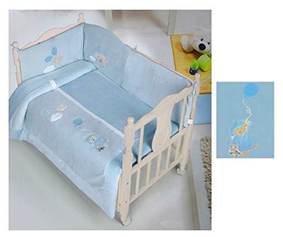 Duffi 4094-12 Baby Couette en velours 2 pièces 110 x 140 cm