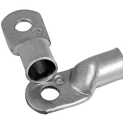 Ancor TINNED Copper Lug Combo Pack 1AWG 5/16' (Ø7,9MM) 3/8' (Ø9,5MM) (42MM²) 2PCS DAN-222, Other, Multicolor, One Size