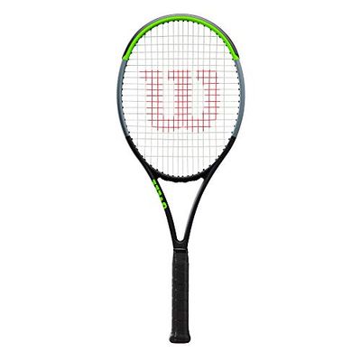Wilson Blade 100UL V7.0 TNS RKT, Tennis Performance Racket Unisex-Adult, Black/Limegreen/Silver, 3