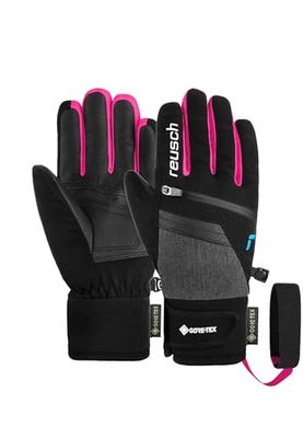 Reusch Travis Gore-TEX Junior - Guanti da dita per bambini, extra caldi, impermeabili, traspiranti