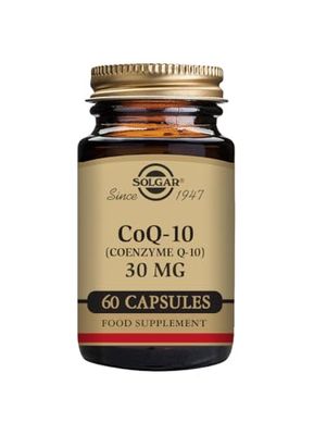 Solgar CoQ-10 (Coenzyme Q-10) 30 mg Vegetable Capsules - Pack of 60 - Helps Reduce Effects of Aging - Supports Energy Production - Vegan, Gluten Free and Kosher