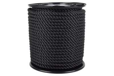 ROULEAU CABO D'AMARRE 16 MM 100 M NOIR