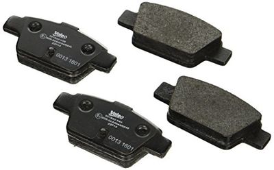 VALEO Almofadas de travão First 301633 conjunto de 4 pastilhas eixo traseiro totalmente equipado com acessórios montados