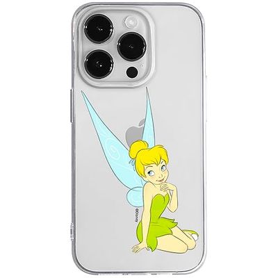 ERT GROUP etui na telefon Iphone 14 PRO MAX, case oryginalny i oficjalnie licencjonowany przez Disney, wzór Tinker Bell 005, optymalnie dopasowane, plecki z TPU częściowo przeźroczyste