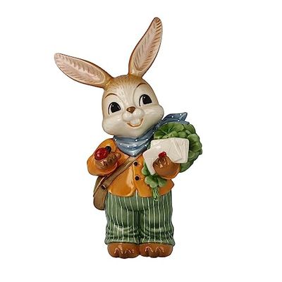 Goebel Figurine de Lapin avec de Bons vœux - Lapin de Pâques