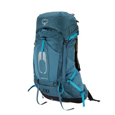 Osprey Atmos AG 50 męski plecak z plecakiem, niebieski Venturi niebieski, L/XL