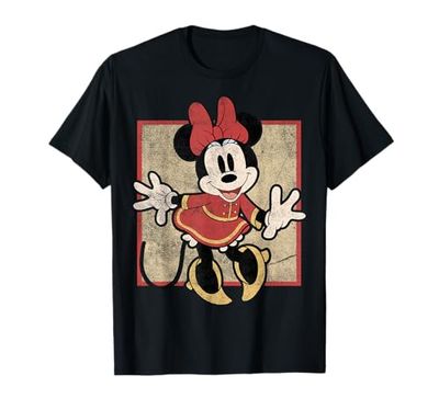 Disney Minnie Mouse Year Of The Mouse Portrait Maglietta