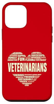 Love Heart Facts Veterinarians Lover Vet Life I Love Pets Case for iPhone 12 mini