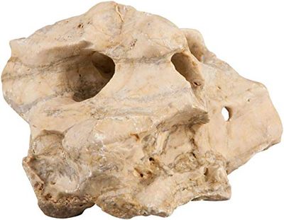 sera Rock Hole Stone (prijs per steen) verschillende maten - gatsteen of gatstenen - Decoratie rots Malawi tanganjica meer - natuursteen decoratie voor het aquarium, S/M (Stuk 0,6 - 1,4 kg)