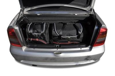 KJUST Dedicated Car Bags Set 4 pcs compatible with OPEL ASTRA CABRIO G (T98) 2001-2006