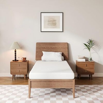 EGO HOME Madrass 90 x 200 hårdhetsgrad H2, 13 cm höjd kallskummadrass av komfort skum, 7-zoner, ergonomisk skummadrass, 90 x 200 cm, Öko-Tex certifierad