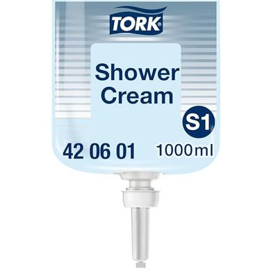 Tork Crema de Ducha Líquida S1, Fragancia unisex, 6×1000 ml, 420601